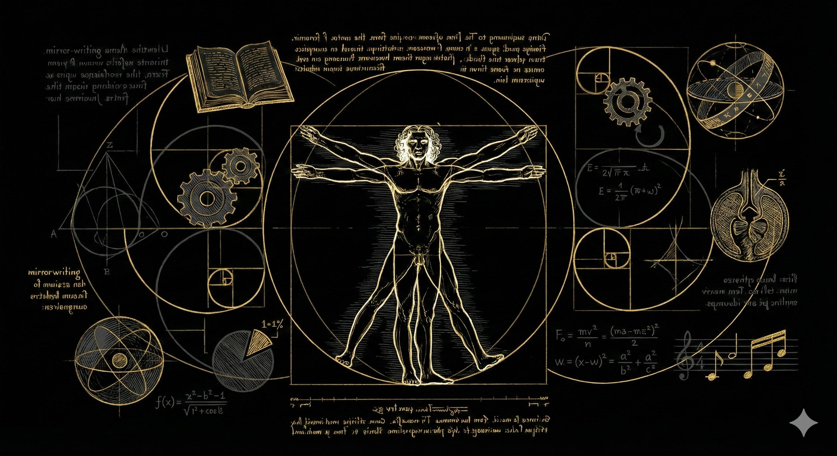 O Nexialista - figura humana cercada por domínios de conhecimento